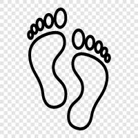 Barefoot, Nude, Feet Pictures, Feet Gallery icon svg