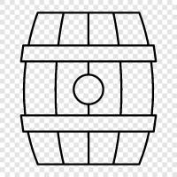 barrel barrel, barrel maker, barrel store, barrel stave icon svg