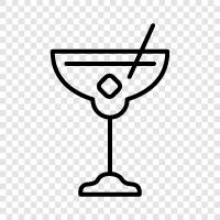 Bartender, Glasses, Drink, Spirits icon svg