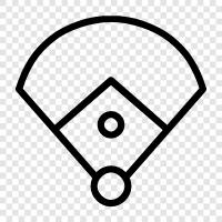 baseball field, ballpark, diamond, baseball diamond design icon svg