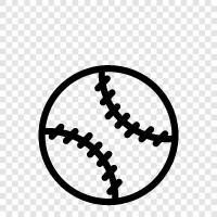 Baseballs, Batting Durchschnitte, Catcher, Fänge symbol