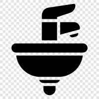 basin, bathroom, sink, tap icon svg