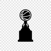 basketball, trophy, record, winning icon svg