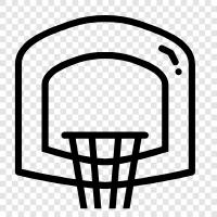 Basketball, Game, Sports, Basketball Hoop icon svg