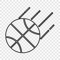 basketbol, top, spor, fiziksel aktivite ikon svg