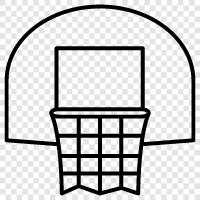 Basketball, Sport, Basketball Hoop icon svg