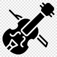 bass guitar, bass, acoustic, string icon svg
