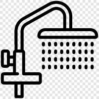 Bath, Bathing, Hygiene, Water icon svg