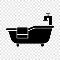 bath, bathroom, water, sink icon svg