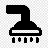 bath, shower head, rain shower, handheld shower icon svg