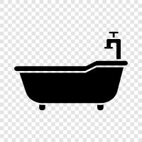 bath, bathtub, bubble bath, body wash icon svg