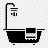Bathing, Spa, Sauna, Hot Tub icon svg