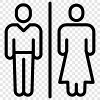 bathroom, lavatories, urinals, toilet icon svg