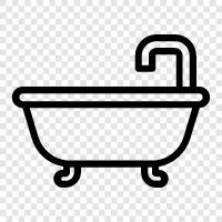 bathroom, sink, tile, porcelain icon svg