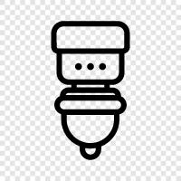 bathroom, toilet, potty training, diapers icon svg