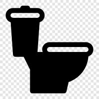 banyo, commode, lavatories, kamu WC ikon svg