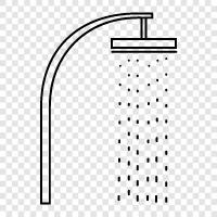 bathroom, shower head, shower head hose, shower head reviews icon svg