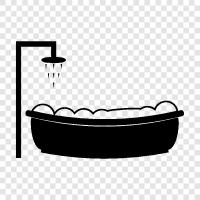 bathroom, sinks, spigots, faucets icon svg