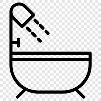 bathroom, commode, plumbing, faucet icon svg