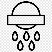 bathroom, hygiene, cleanliness, rainfall icon svg