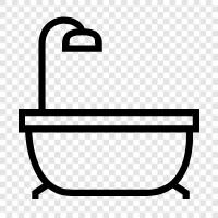 bathroom, sink, porcelain, tile icon svg