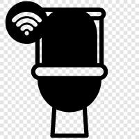 badezimmer, hygiene, öffentlichkeit, latrine symbol