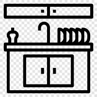 bathroom, sink, basin, faucet icon svg