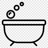 baths, tub, large bathtub, small bathtub icon svg