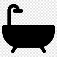 bathtubs, bathroom, tub, cleaning icon svg