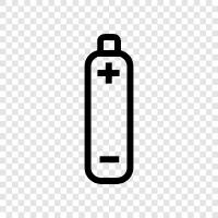 batteries, power, electricity, recharge icon svg