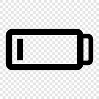 batteries, battery life, rechargeable battery, external battery icon svg