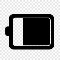 Batteries, Portable, Laptop, Charger icon svg