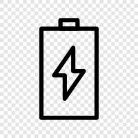 battery, rechargeable, AAA icon svg