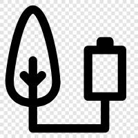 battery, rechargeable, rechargeable battery, AAA icon svg