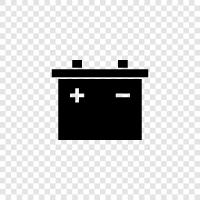 Batterie, Batterieladegerät, Batteriepack symbol