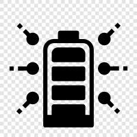 battery, rechargeable battery, AAA icon svg