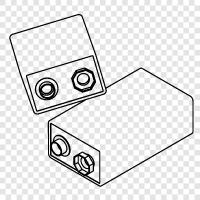 Batterie, AA, AAA, C symbol