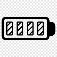 Batterie, Strom, Aufladen, Solar symbol