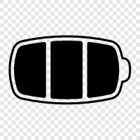 Batterie, Batterielebensdauer symbol