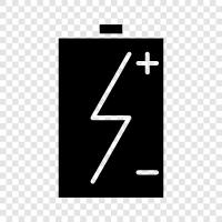 battery, chargers, electricity, electric icon svg