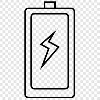 battery, charger, power, solar icon svg