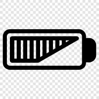 Batterielebensdauer, Batteriesparer, Batterieladegerät, Batterielebensdauerverlängerung symbol