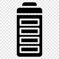 battery, full, empty, recharge icon svg