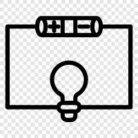 Batterie, Gadget, Gerät, elektronische Zigarette symbol