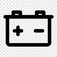 battery, rechargeable battery, battery charger, battery packs icon svg