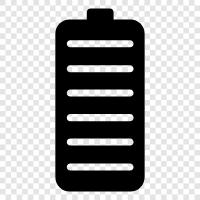 batterypower, powerfull, rechargeable, liion icon svg