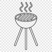 BBQ, grill tools, grill food, grill recipes icon svg