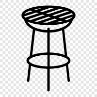 BBQ, BBQ grill, charcoal grill, gas grill icon svg