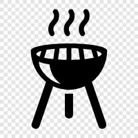 BBQ, Barbecue, Grilling, Outdoor Grill icon svg