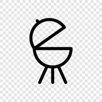 BBQ, cook, cookout, cookware icon svg